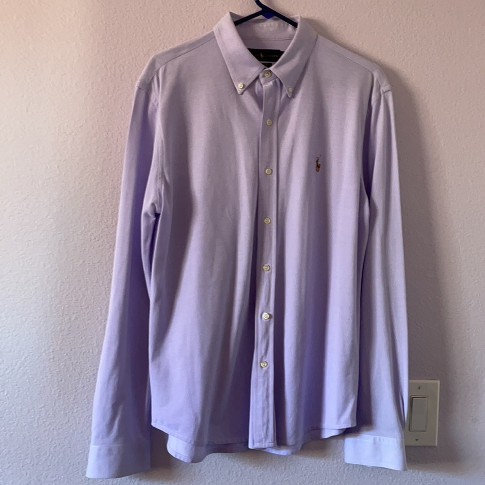 Lavender Ralph Lauren cotton shirt